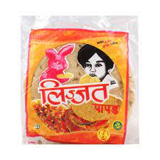 Lijjat Jeera Papad 80x200g