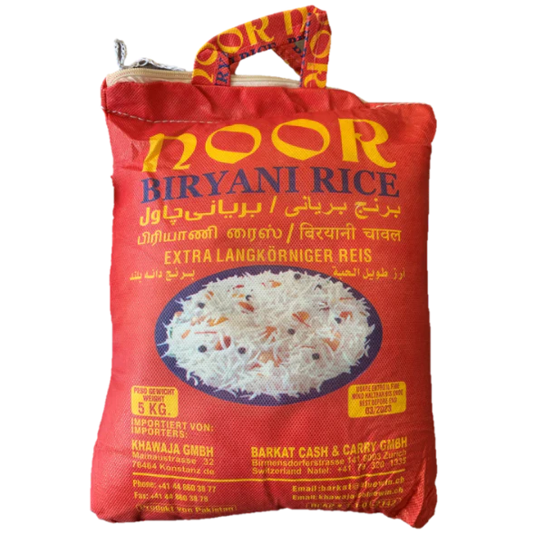 NOOR Biryani Rice 4x5Kg (AKTION)