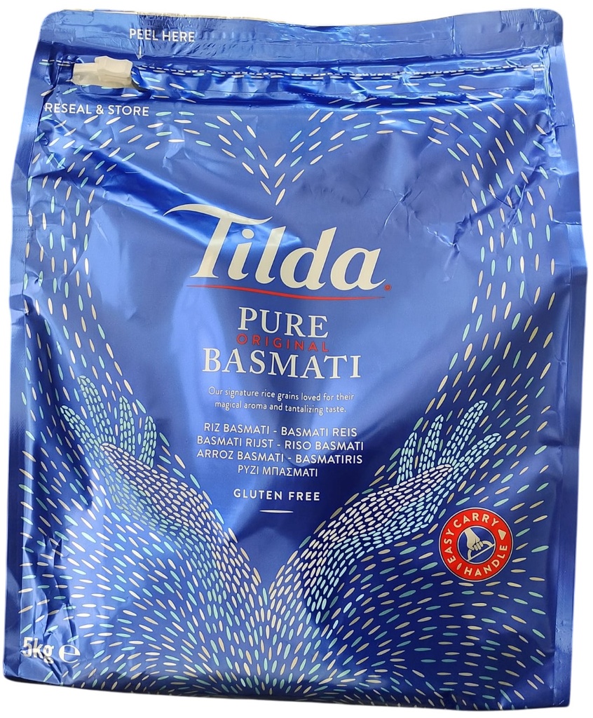 Tilda Basmati Rice Pure Original (Gluten Free) 5kg (AKTION)