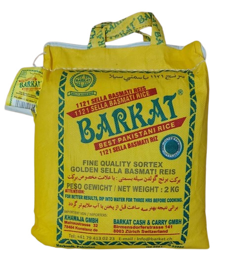 BARKAT 1121 Sella Basmati Rice 10x2Kg