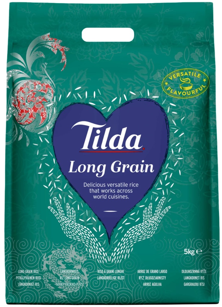 Tilda Long Grain Rice 5KG (AKTION)