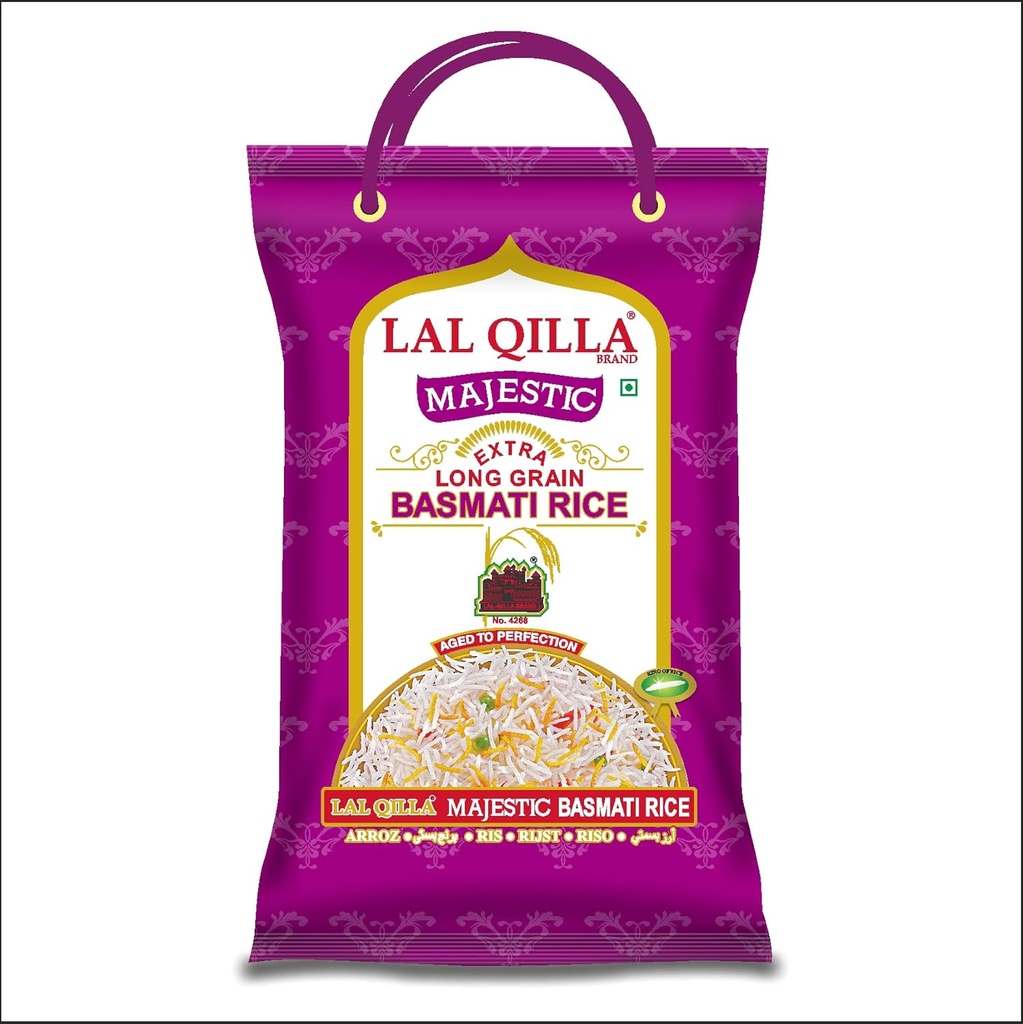 Lal Qilla  Majestic Extra Long Grain Basmati Rice 4x5kg