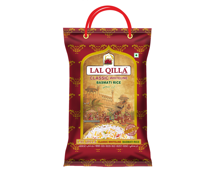 Lal Qilla  Classic Whiteline Basmati Rice  4x5kg 