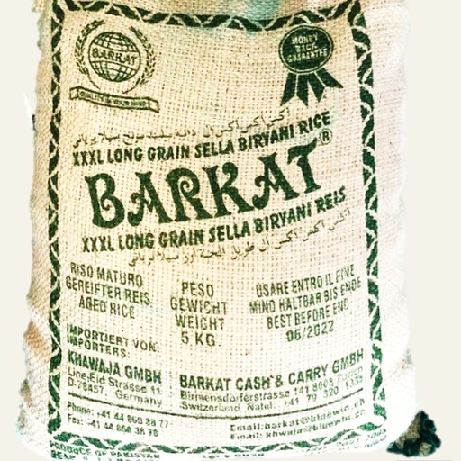BARKAT Sella Biryani Rice 2x10Kg