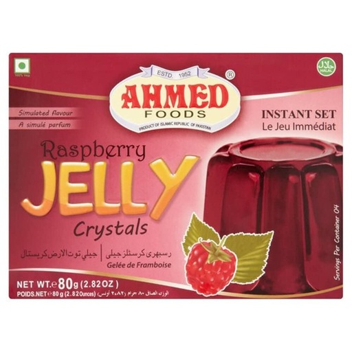 AHMED Jelly Raspberry 12x85g