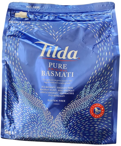 Tilda Basmati Rice Pure Original (Gluten Free) 5kg (AKTION)
