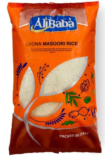Ali Baba Sona Masoori Rice 12x1kg