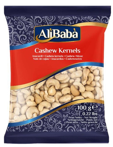 Ali baba Cashew Kernels  20x100g