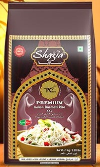 Shazia Premium XXL Indian Basmati Rice   4x5Kg 