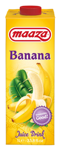 Maaza Banana Juice Drink 6x1Litre