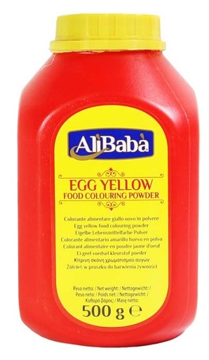 ALI BABA FOOD COLOUR  YELLOW 500G